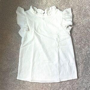 Ruffle Sleeve Blouse